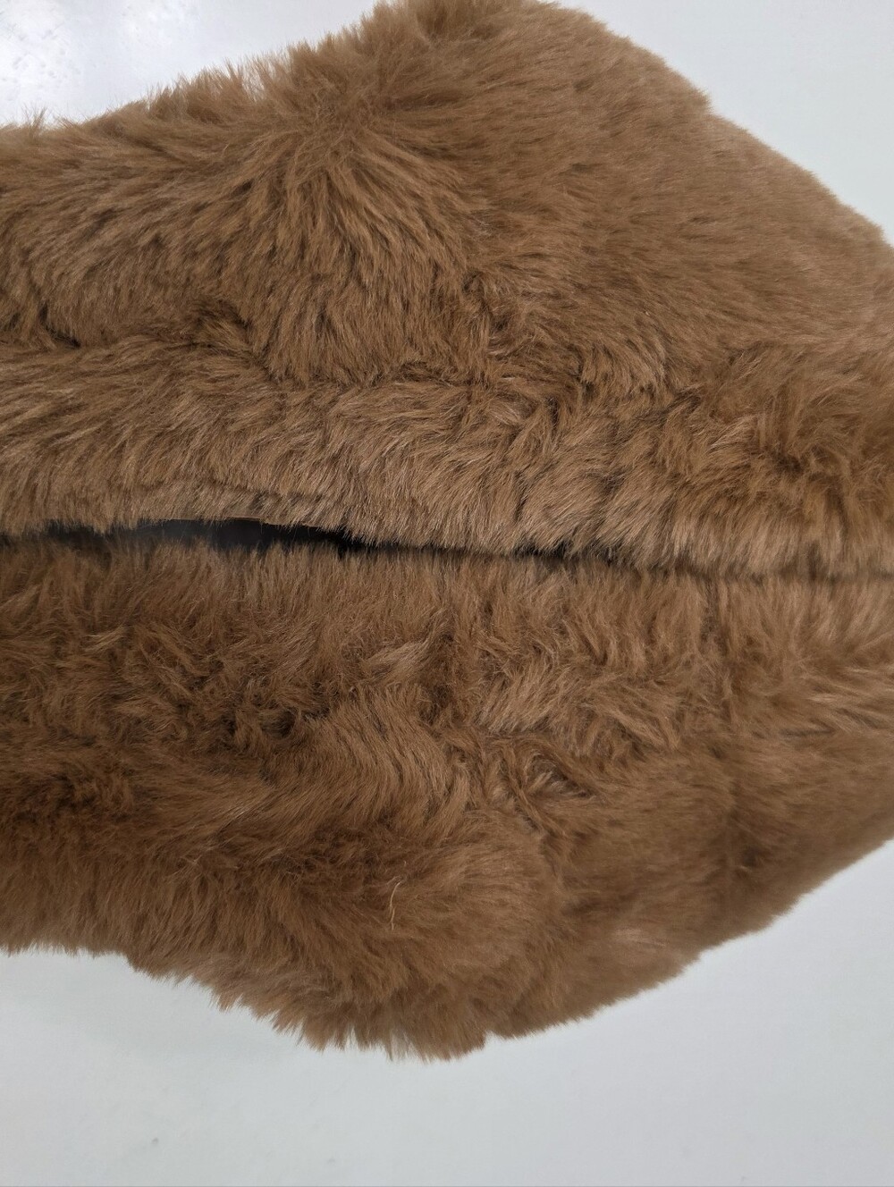 SKIMS Faux Fur Slipper Camel Color US 4.5/5 EU 35 - Picture 6 of 7